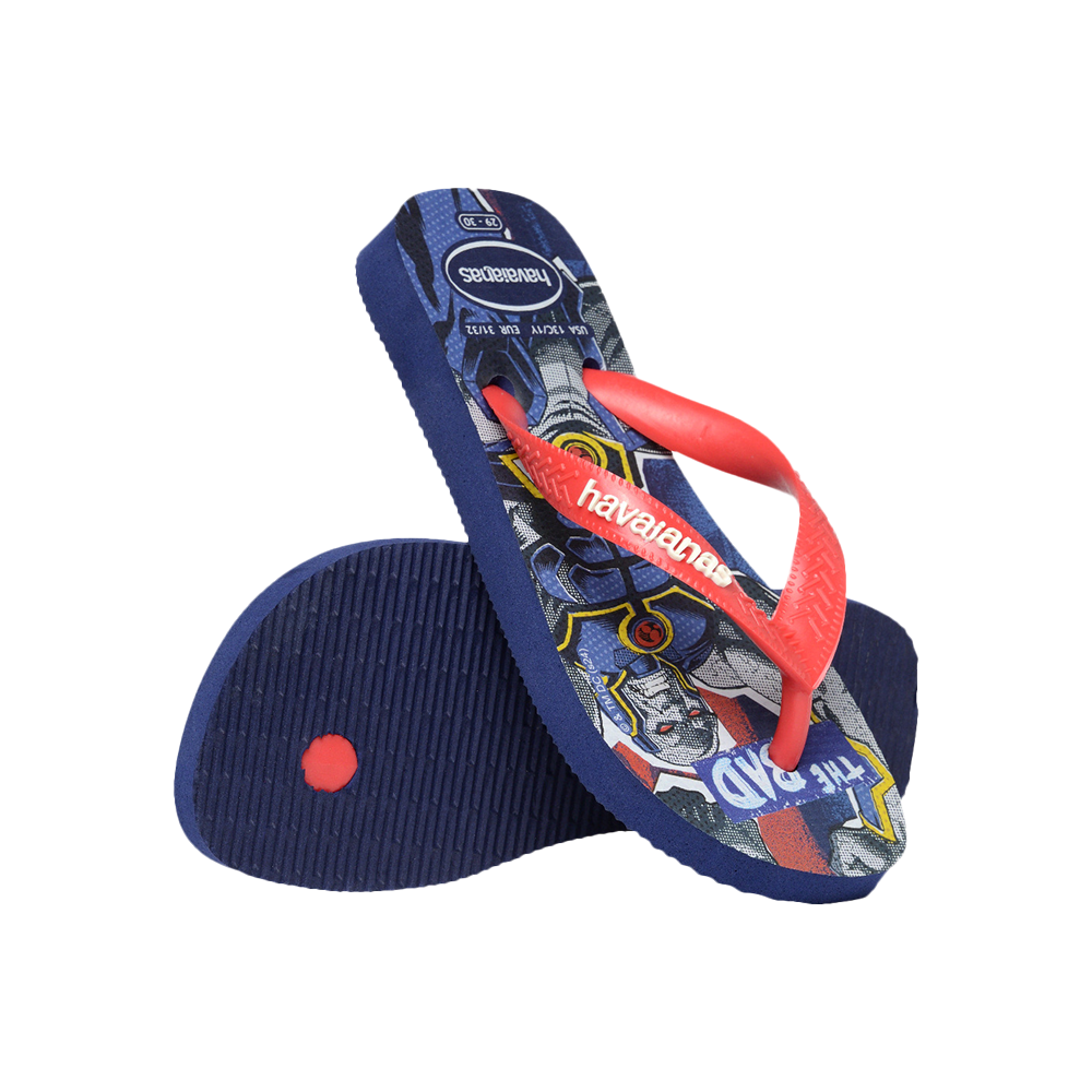 Kids Top Heróis Dc Flip Flops