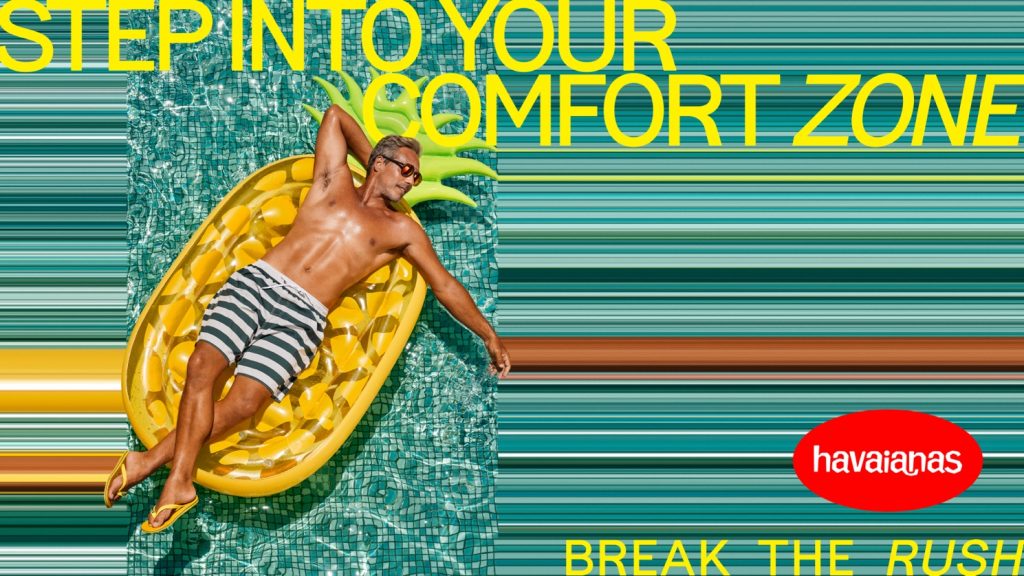 Havaianas哈瓦仕高喊Break the Rush擺脫忙碌 細品生活