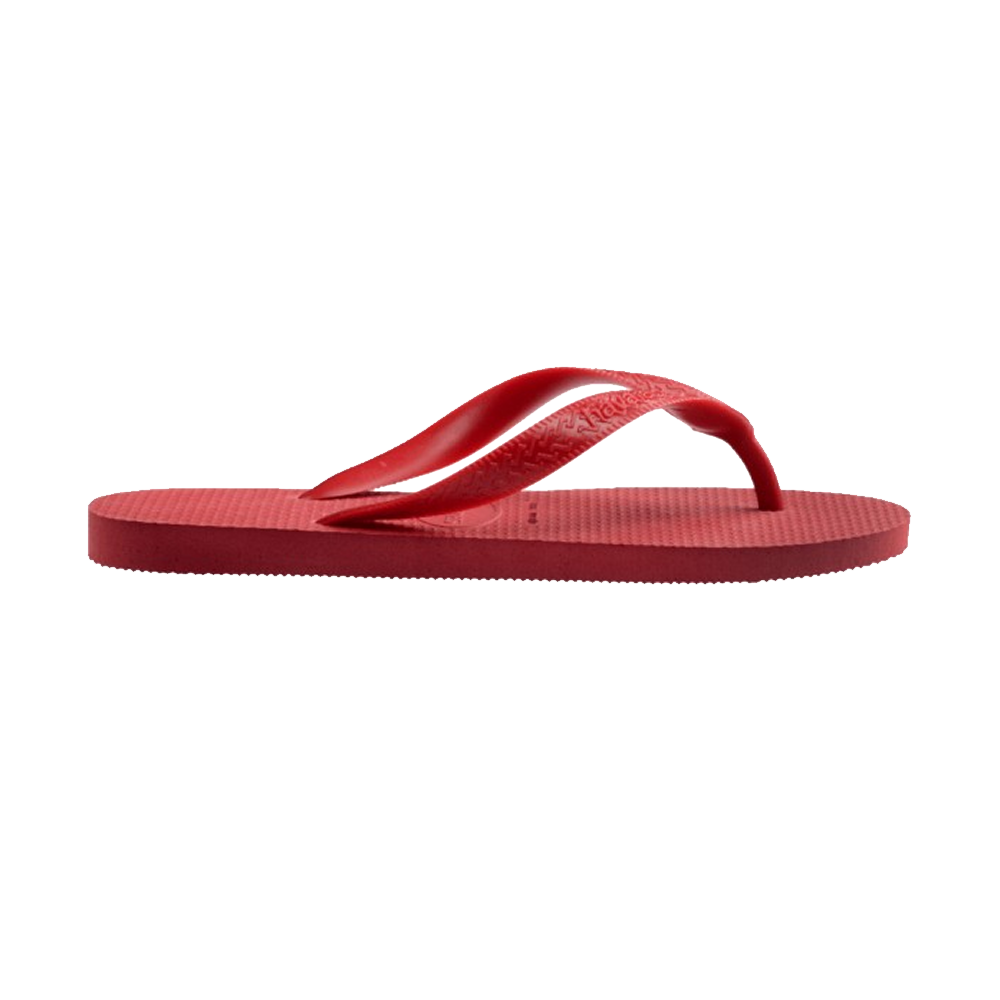 Havaianas Color Red Flip Flops Detail View