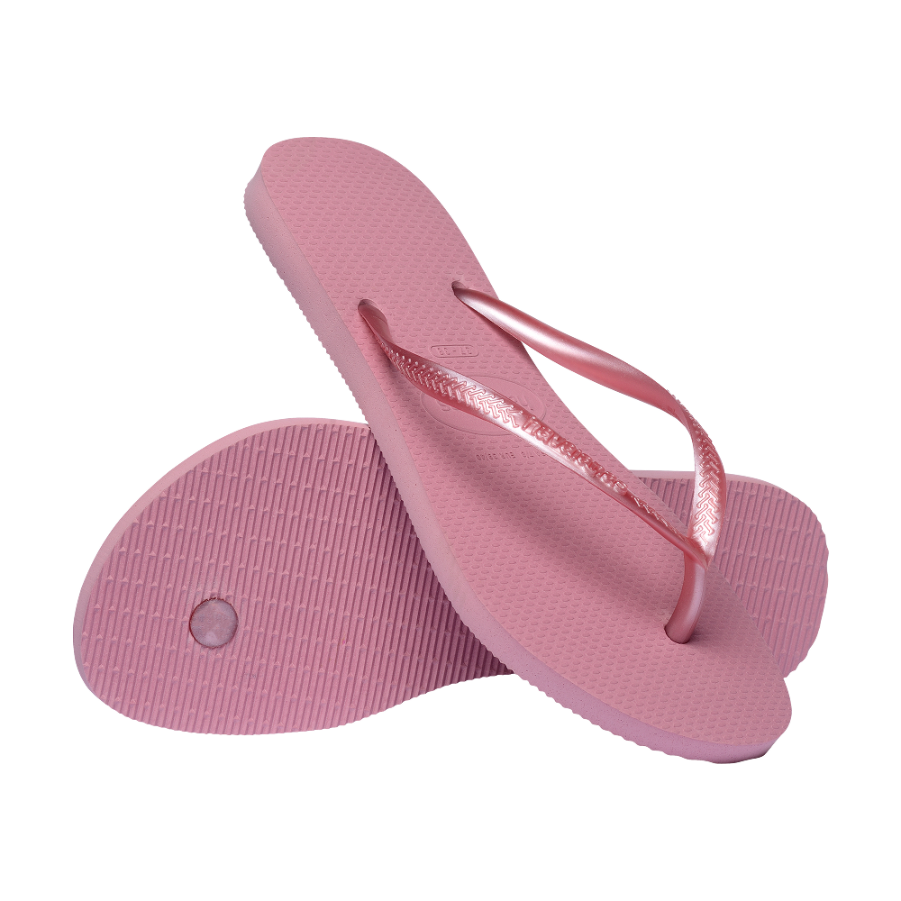 Havaianas Slim Rose Chiffom Flip Flops Pair Shot