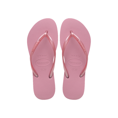 Havaianas Slim Rose Chiffom Flip Flops Front View