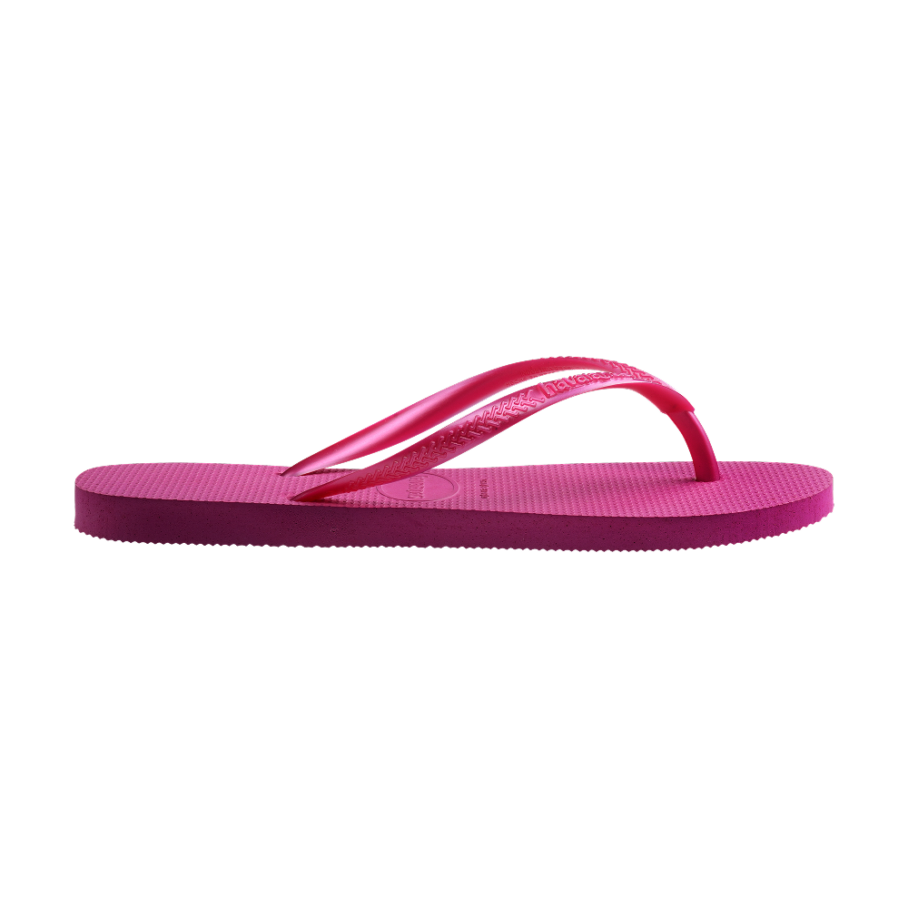 Havaianas Slim Rose Gum/Rose Gum Metalico Flip Flops Detail View