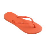 Havaianas Slim Sunset Orange Flip Flops Side View
