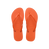 Havaianas Slim Sunset Orange Flip Flops Front View
