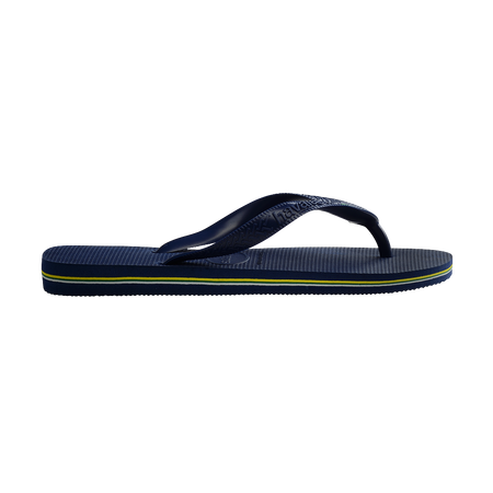 Havaianas Brasil Flip Flops Navy Blue Flip Flops Detail View