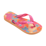 Kids Flores Flip Flops