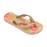 Kids Flores Flip Flops