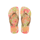 Kids Flores Flip Flops