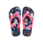 Havaianas Kids Fantasy Navy Blue/Pink Flip Flops Front View