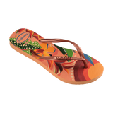 Slim Tropical Flip Flops