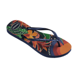 Slim Tropical Flip Flops