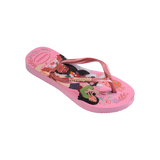 Havaianas Kids Slim Princess Pink/Pink Flip Flops Side View