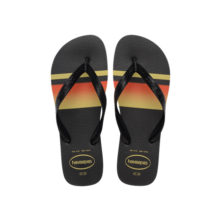 Havaianas Top Basic Black/Black/Black/Black Flip Flops Front View