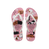 Havaianas Slim Pets Rose Chiffom Flip Flops Front View