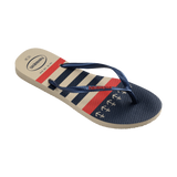 Slim Nautical Flip Flops