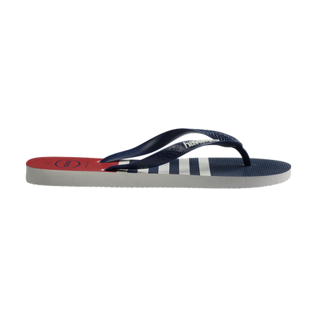 Havaianas Top Nautical Wte/Navy/Red Apache Flip Flops Detail View
