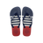 Havaianas Top Nautical Wte/Navy/Red Apache Flip Flops Front View