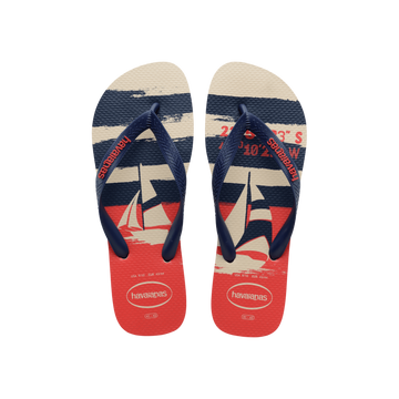 Top Nautical Flip Flops