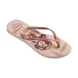 Havaianas Slim Disney Flip Flops Ballet Rose Flip Flops Side View
