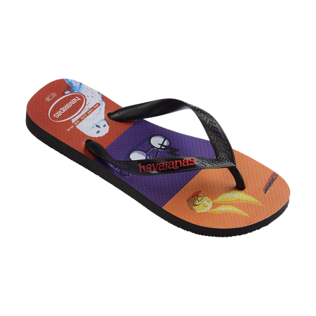 Havaianas Harry Potter Flip Flops Black/Black Flip Flops Side View