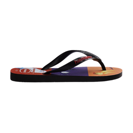 Havaianas Harry Potter Flip Flops Black/Black Flip Flops Detail View