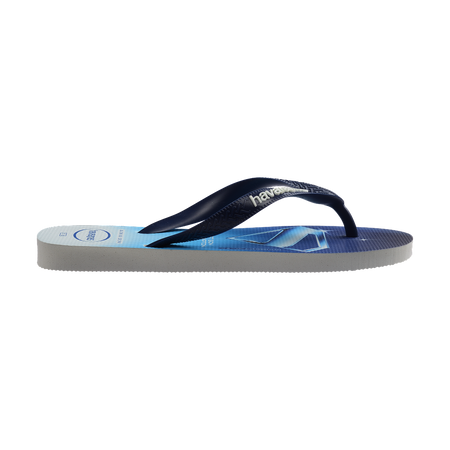 Havaianas Top Heróis Dc White/Navy Blue Flip Flops Detail View