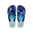 Havaianas Top Heróis Dc White/Navy Blue Flip Flops Front View