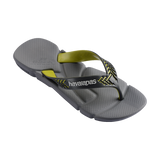 Havaianas Power 2.0 Steel Grey/Graphite Flip Flops Side View