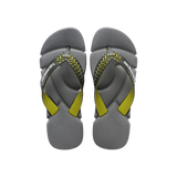 Havaianas Power 2.0 Steel Grey/Graphite Flip Flops Front View