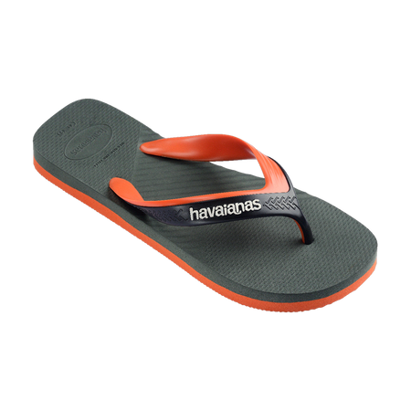 Havaianas Havaianas Dual Green Olive/Green Olive Flip Flops Side View