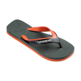 Havaianas Havaianas Dual Green Olive/Green Olive Flip Flops Side View