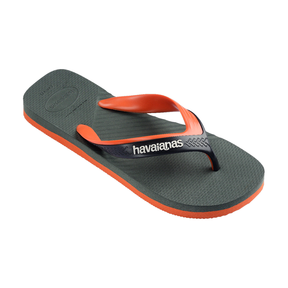 Havaianas Havaianas Dual Green Olive/Green Olive Flip Flops Side View
