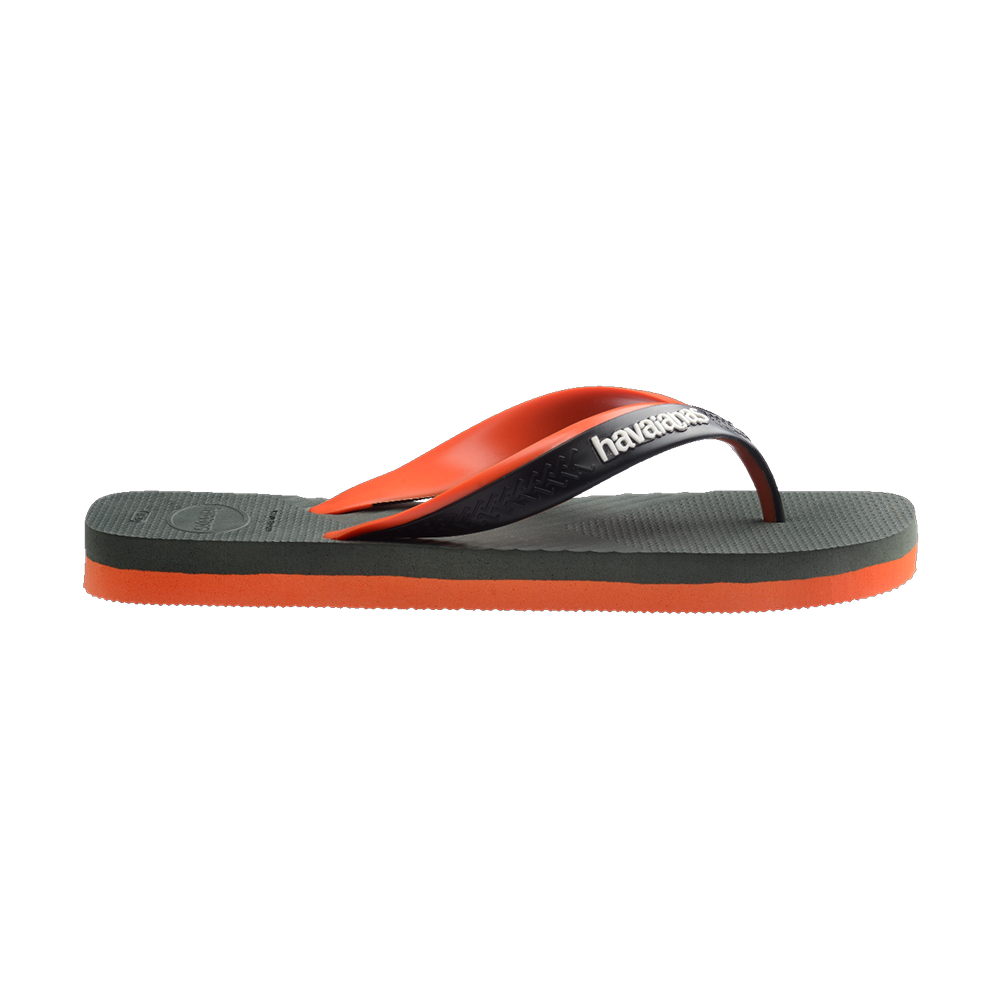 Havaianas Havaianas Dual Green Olive/Green Olive Flip Flops Detail View