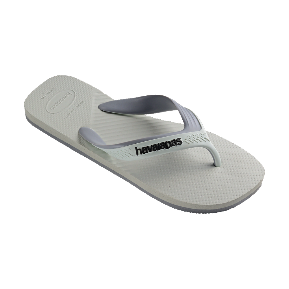 Havaianas Havaianas Dual White / Grey Ice Flip Flops Side View