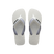 Havaianas Havaianas Dual White / Grey Ice Flip Flops Front View
