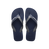 Havaianas Havaianas Dual Navy Blue/Steel Grey Flip Flops Front View