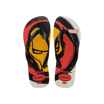 Top Marvel Logomania Flip Flops