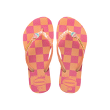 Kids Slim Glitter Trendy Flip Flops