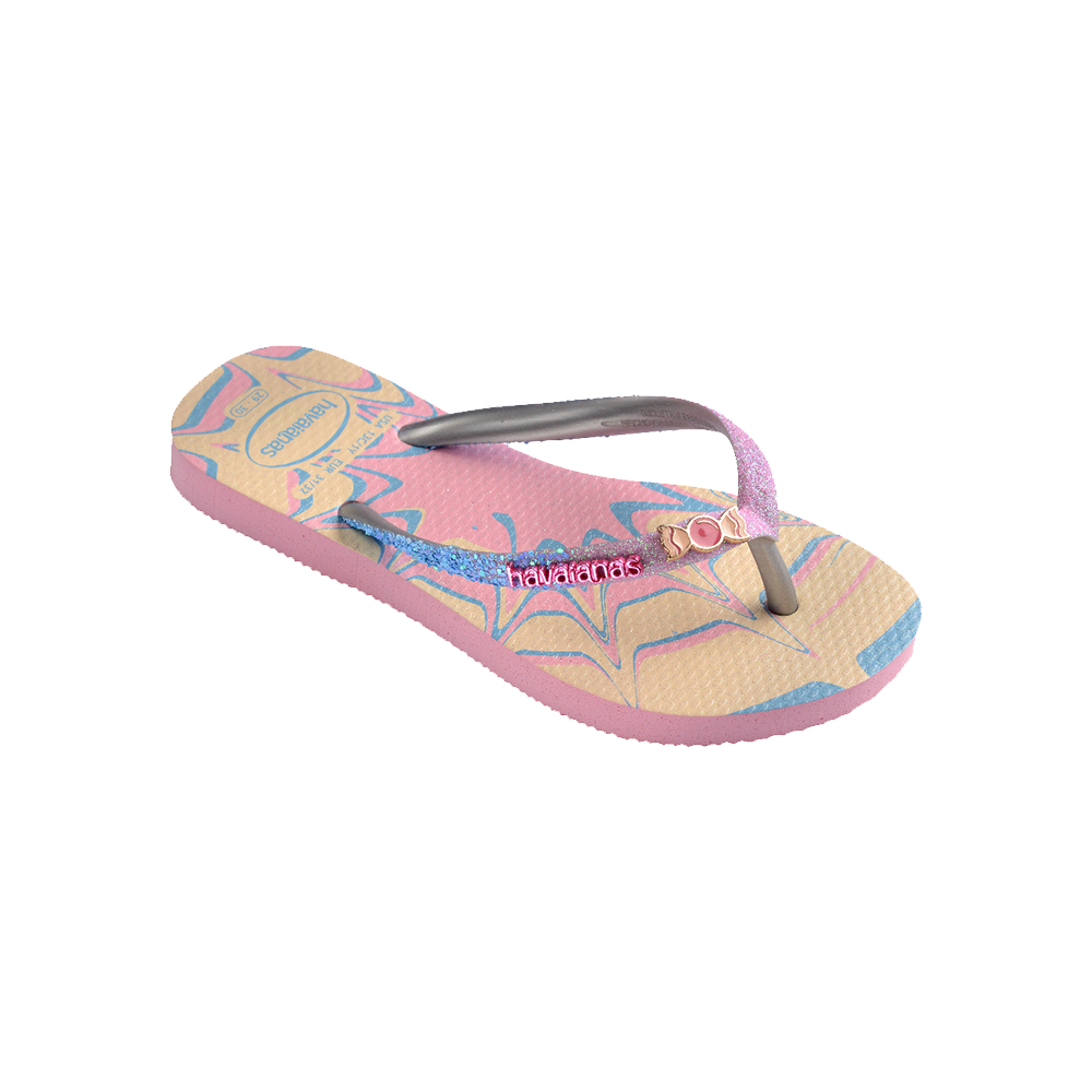 Havaianas, Kids Slim Tinker Bell, Sandali, Ragazza, Viola Havaianas, Kids Slim Tinker Bell, Sandali, Ragazza, Viola