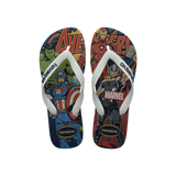 Havaianas Top Marvel Classics Navy Blue Flip Flops Front View