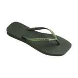 Slim Square Glitter Flip Flops