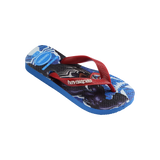Havaianas Kids Top Marvel Ii Brilliant Blue Flip Flops Side View