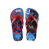 Havaianas Kids Top Marvel Ii Brilliant Blue Flip Flops Front View