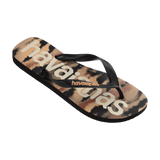 Top Logomania Fashion Flip Flops