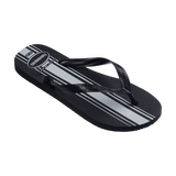 Havaianas Color Essential Flip Flops Black/Black Flip Flops Side View