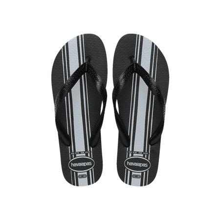 Havaianas Color Essential Flip Flops Black/Black Flip Flops Front View