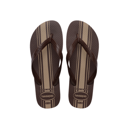 Havaianas Color Essential Flip Flops Dark Brown/Dark Brown Flip Flops Front View