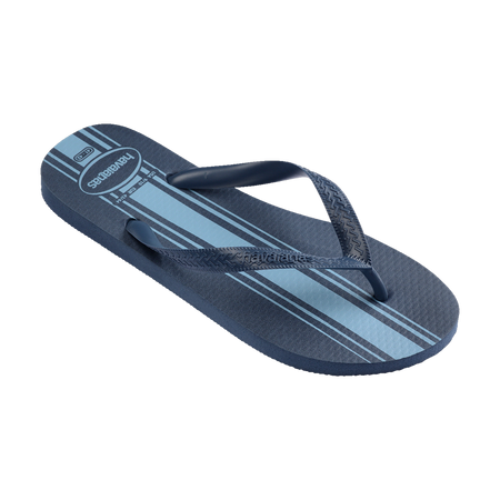 Havaianas Color Essential Flip Flops Indigo Blue/Indigo Blue Flip Flops Side View