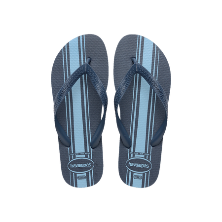 Havaianas Color Essential Flip Flops Indigo Blue/Indigo Blue Flip Flops Front View