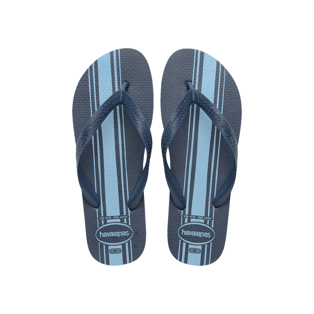 Havaianas Color Essential Flip Flops Indigo Blue/Indigo Blue Flip Flops Front View